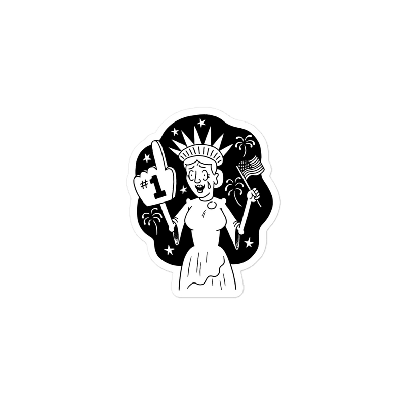 'Patriotic Joy' Sticker
